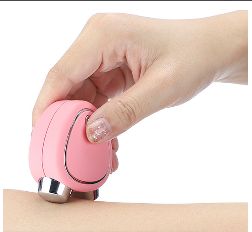 Mini Micro-Current Facial Lifting Skin Tightening & Wrinkle EMS Device - Pink