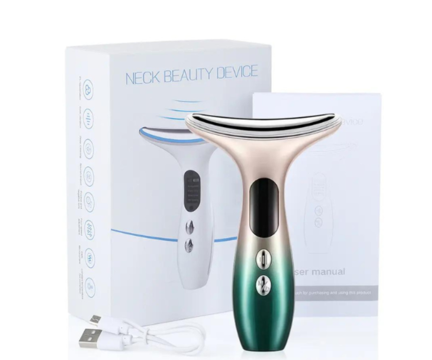 Neck Face Firming Toning Facial Device - Green