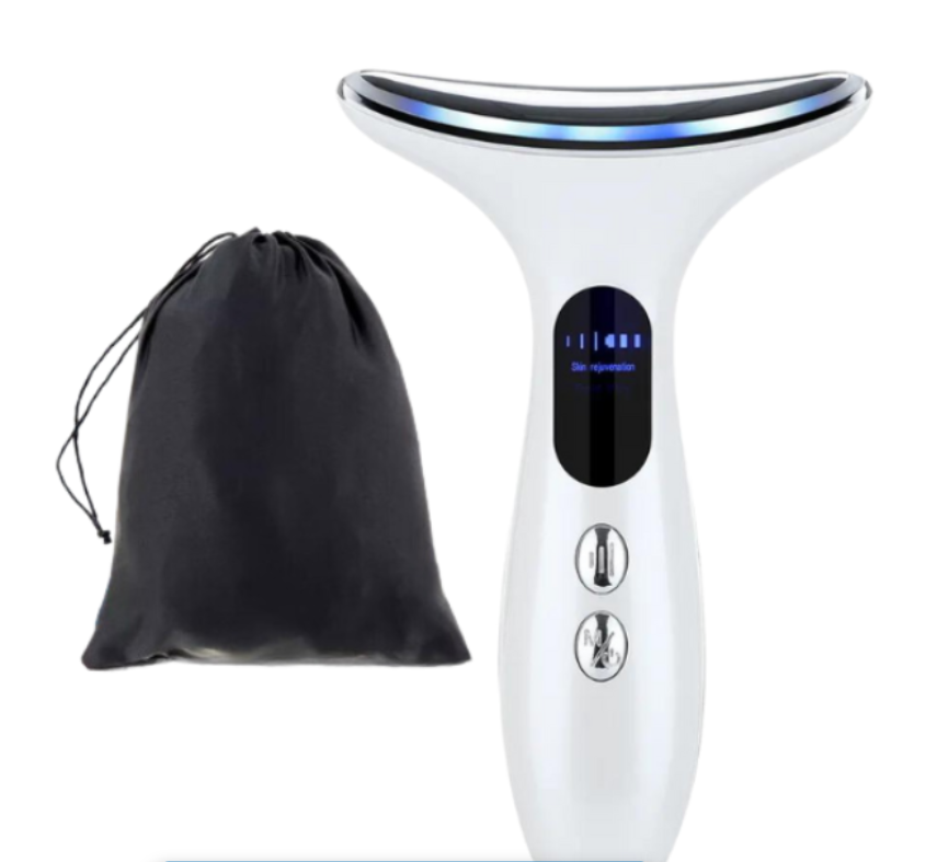 Neck Face Firming Toning Facial Device - White