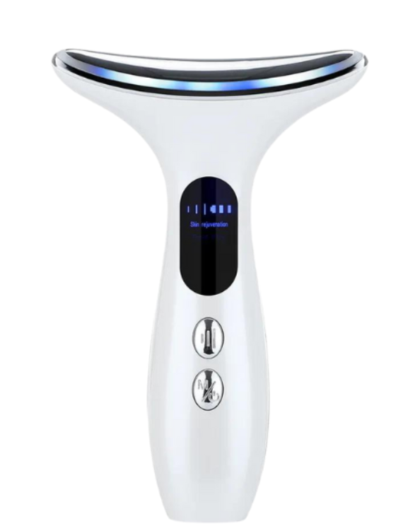Neck Face Firming Toning Facial Device - White