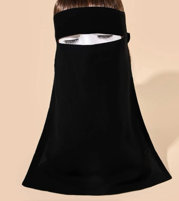 Niqab Black Muslim Face Scarve