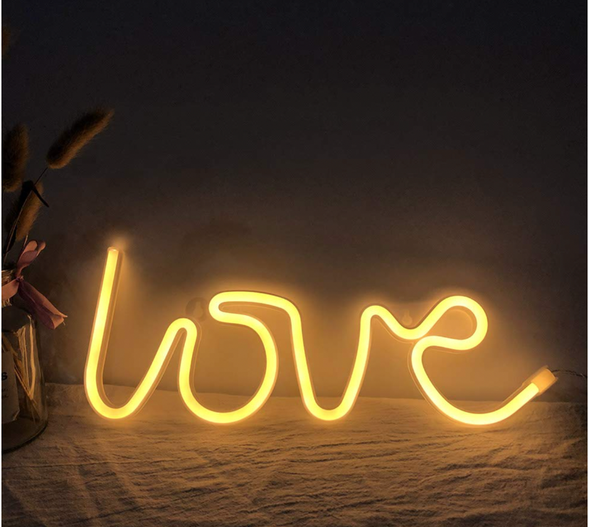 LED Neon Decorative Light - Love