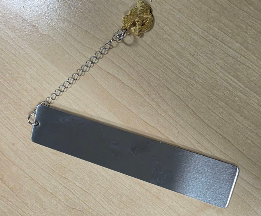 Cat Paw Bookmark With You Pawsed Here Design