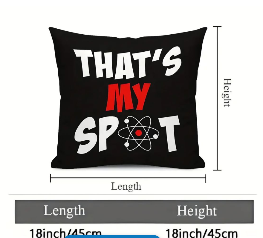 That's My Spot Cushion Cover