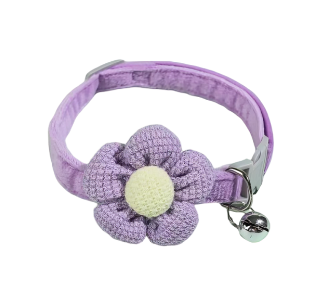 Pet Plush Flower Collar