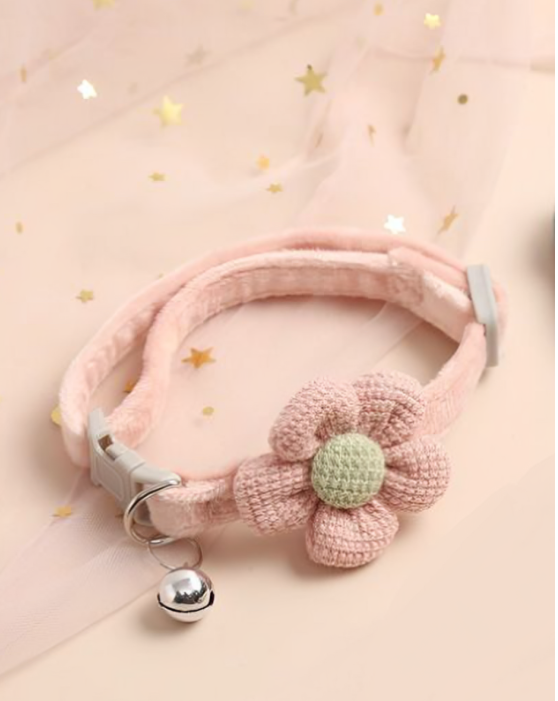 Pet Plush Flower Collar Pet Cat and Dog Universal Cute Collar