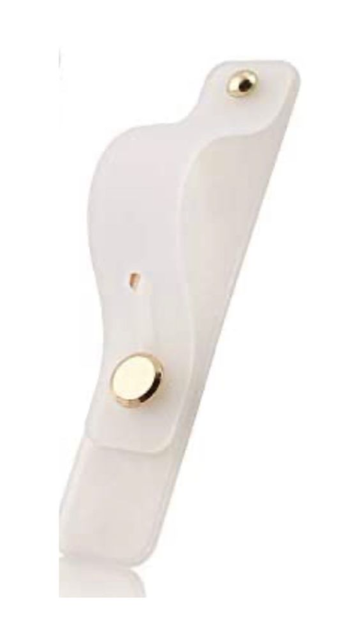 Push Pull Phone Strap - White