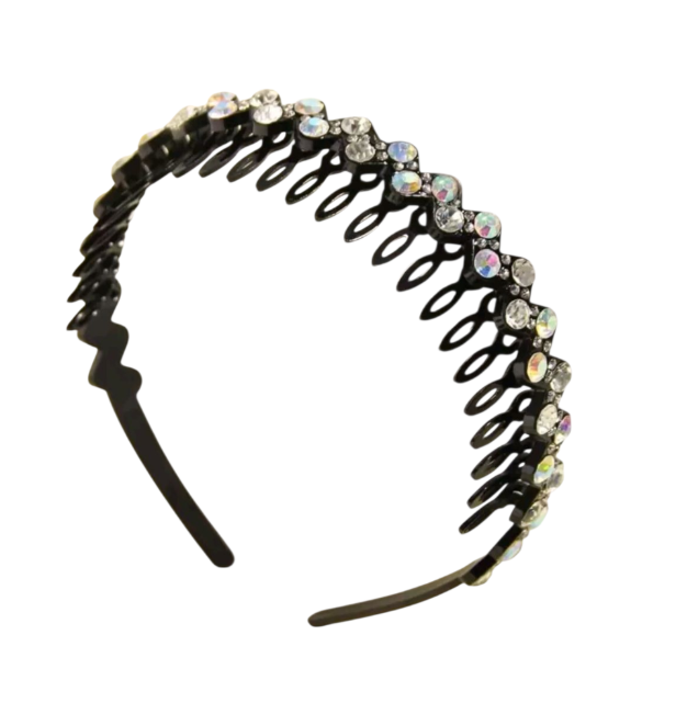 Rhinestone Long Teeth Headband Hair Accessory