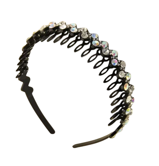 Rhinestone Long Teeth Headband Hair Accessory