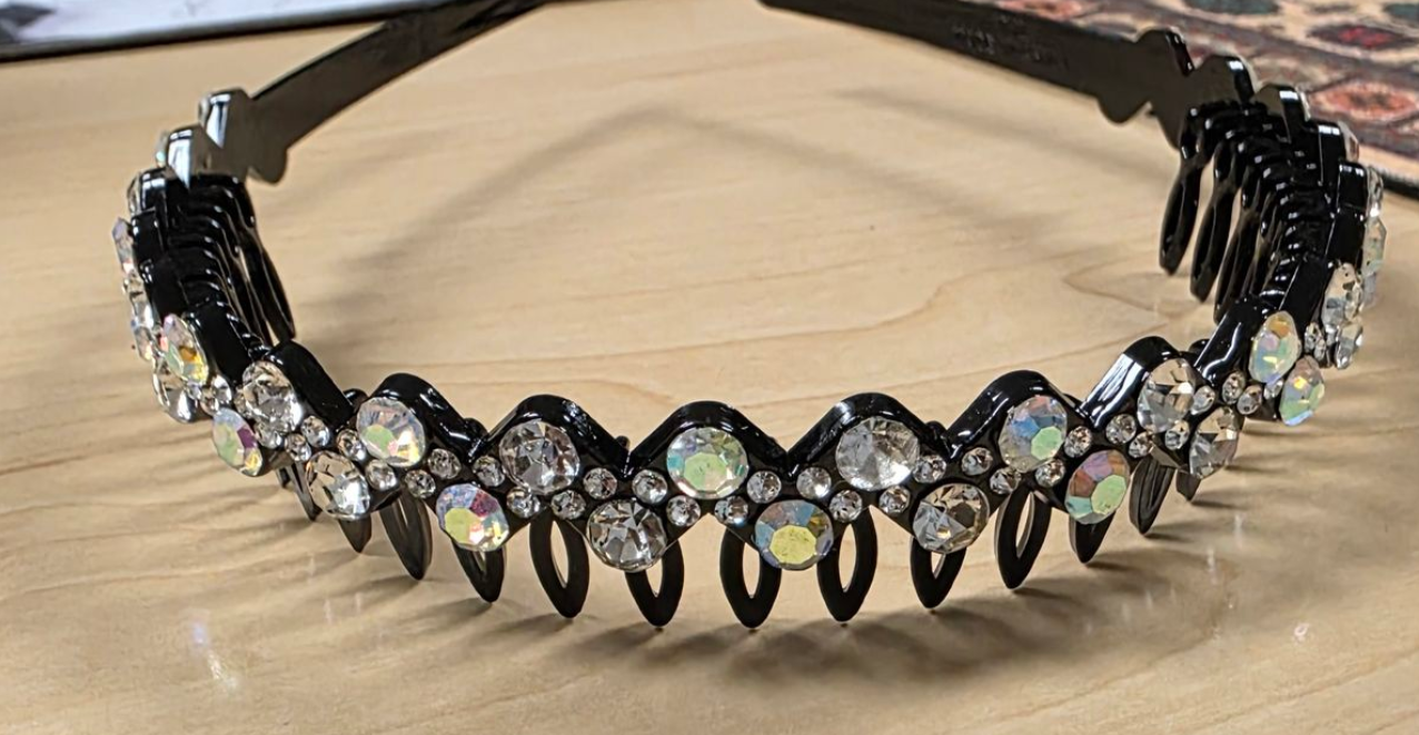 Rhinestone Long Teeth Headband Hair Accessory