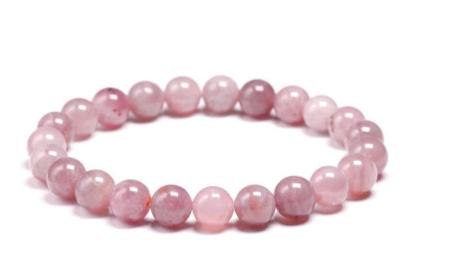 Rose Quartz Love, Bliss & Joy Bracelet - 8mm