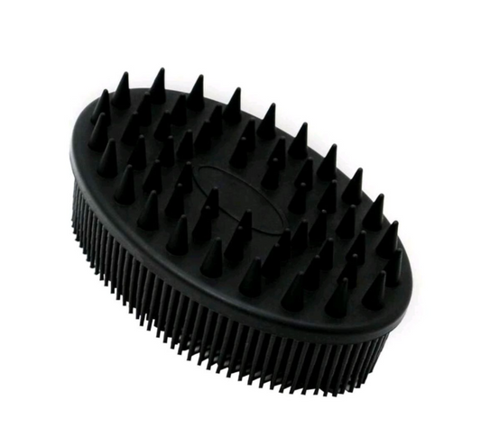 Silicone Bath Brush - Black