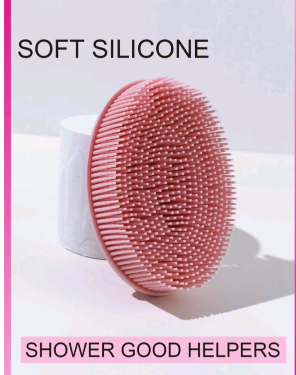 Silicone Bath Brush - Pink