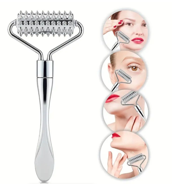 Stainless Steel Facial Roller