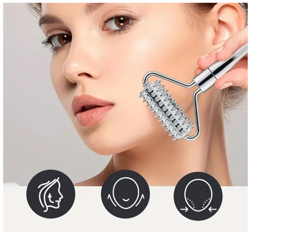 Stainless Steel Facial Roller