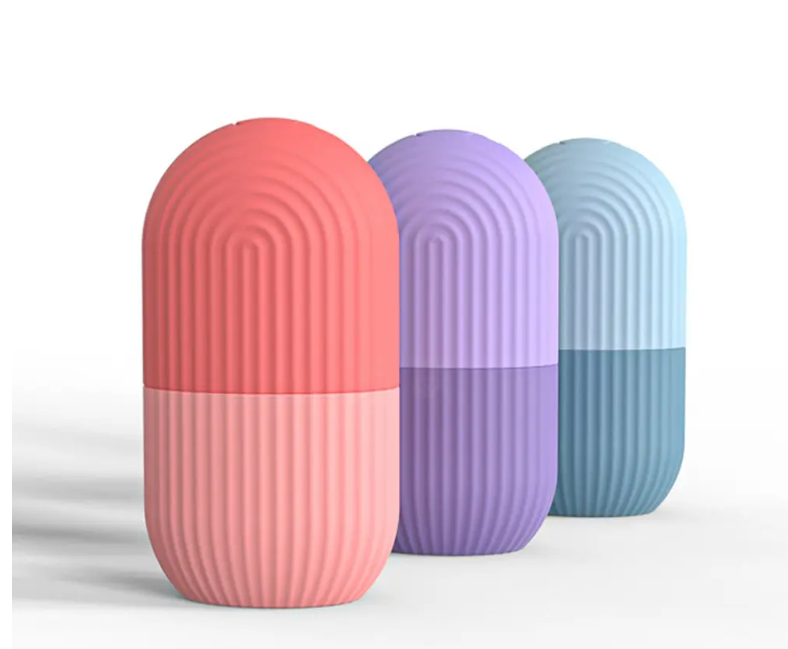 Silicone Facial Ice Rollers - Pack of Three