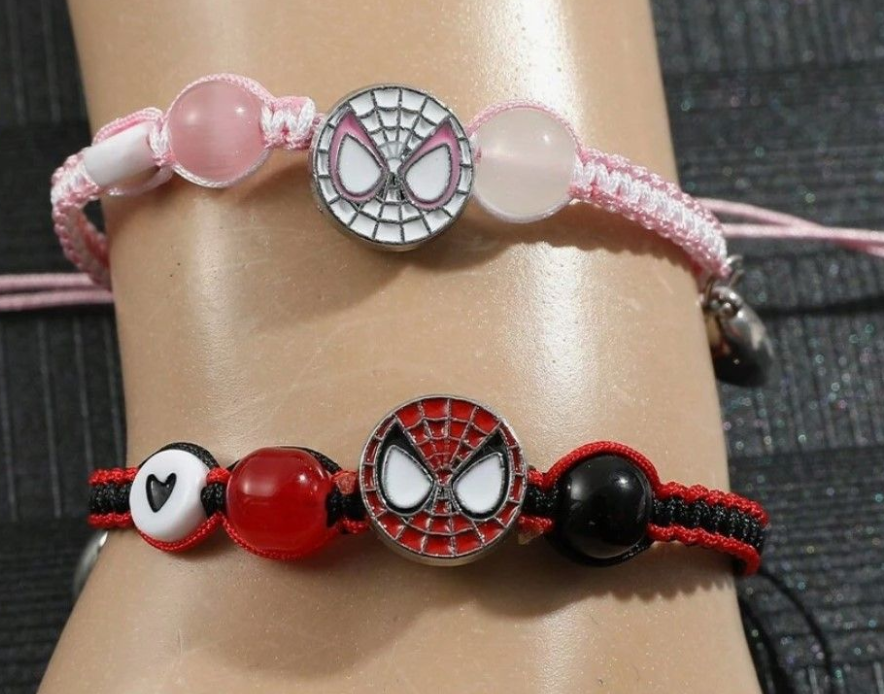Spiderman Couples and Friendship Bracelets