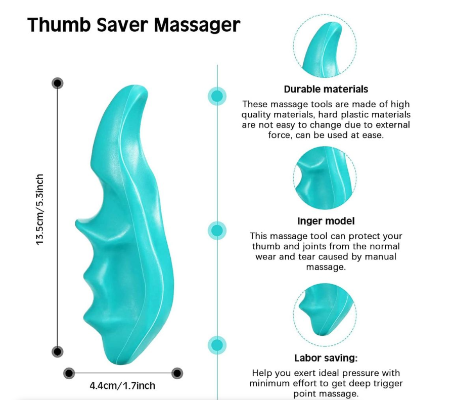 Sport Multifunctional Deep Tissue & Trigger Point Massage Tools Set of 2