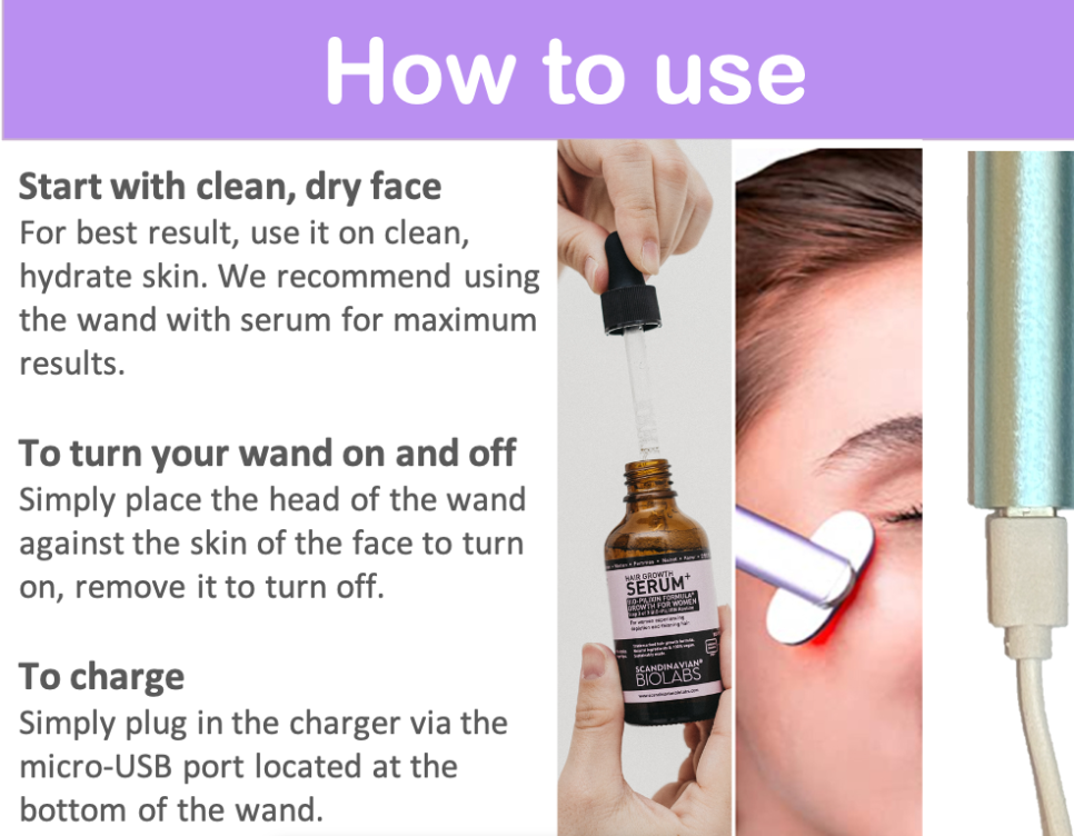 4-in-1 Skin Care Wand for Face & Neck