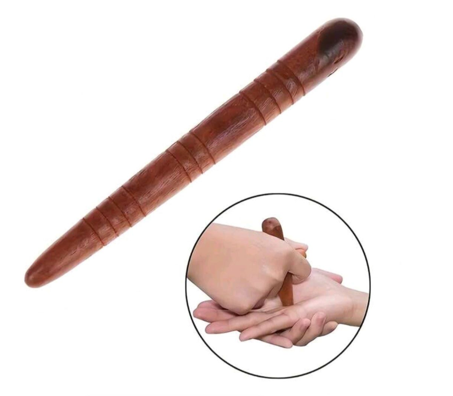 Solid Wood Acupoint Massage Stick