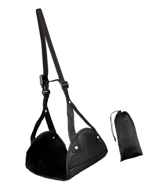 Travel Foot Rest with carry pouch -for airplane or bus