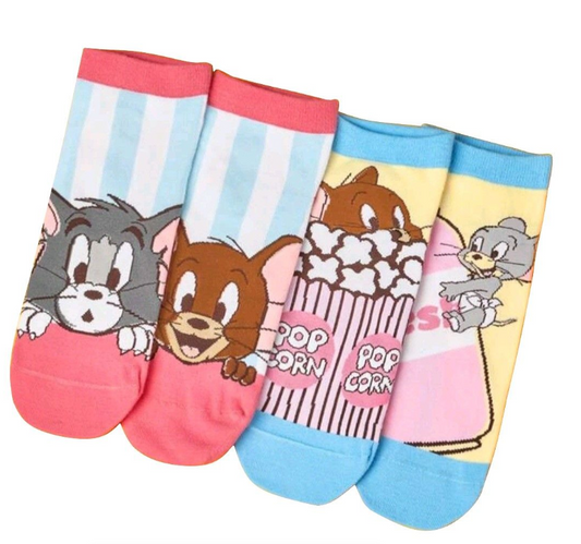 Tom and Jerry Women's Socks - 2-Pairs
