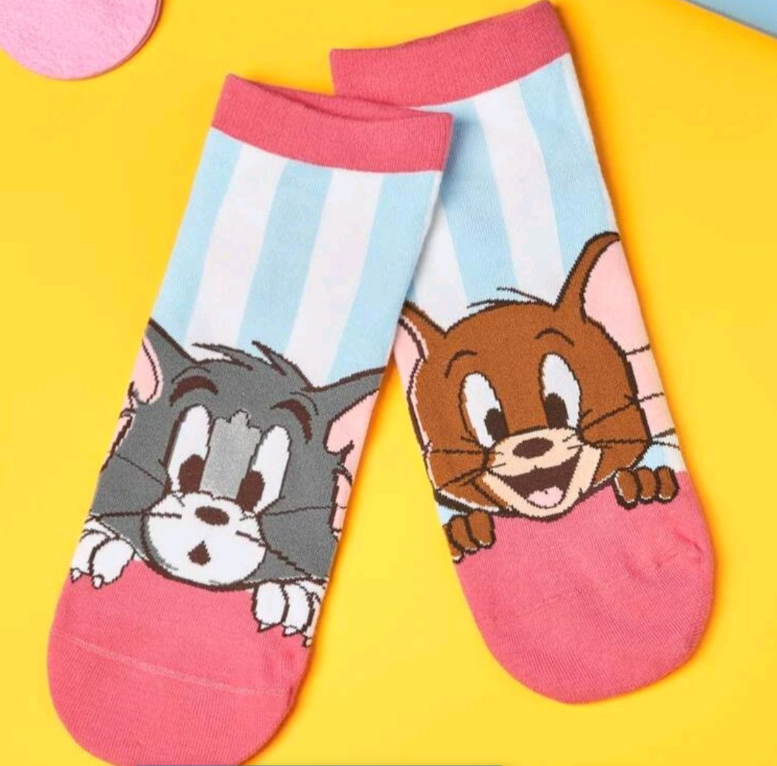 Tom and Jerry Women's Socks - 2-Pairs