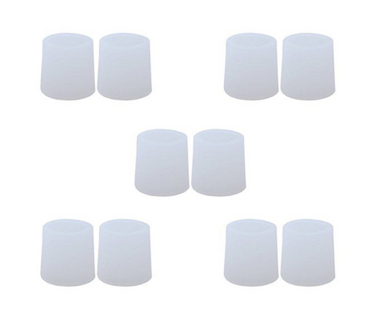 5 Pairs of Gel Toe Protector Corn Toe Relief Sleeves