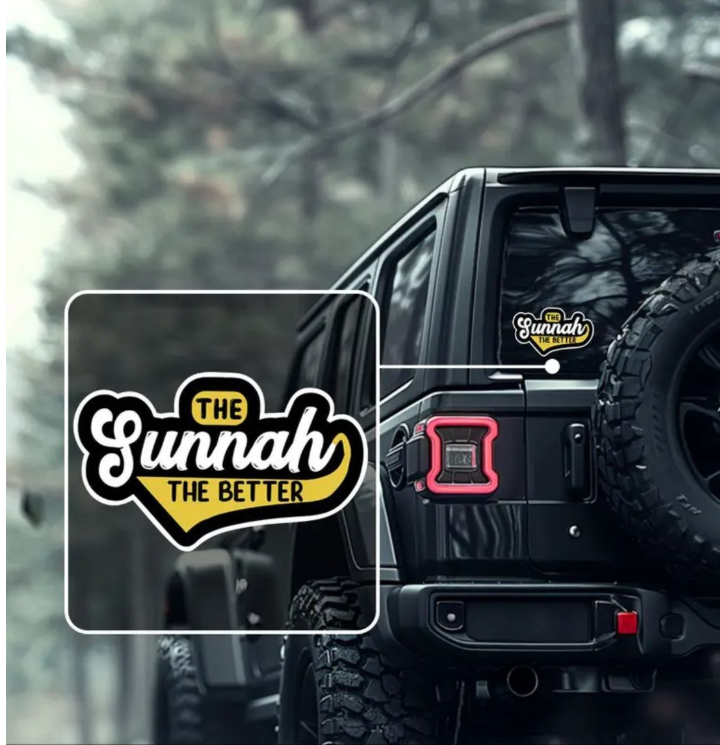 The Sunnah The Better Sticker