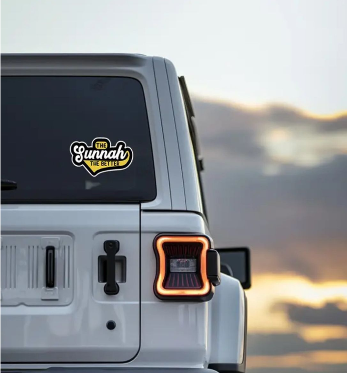 The Sunnah The Better Sticker
