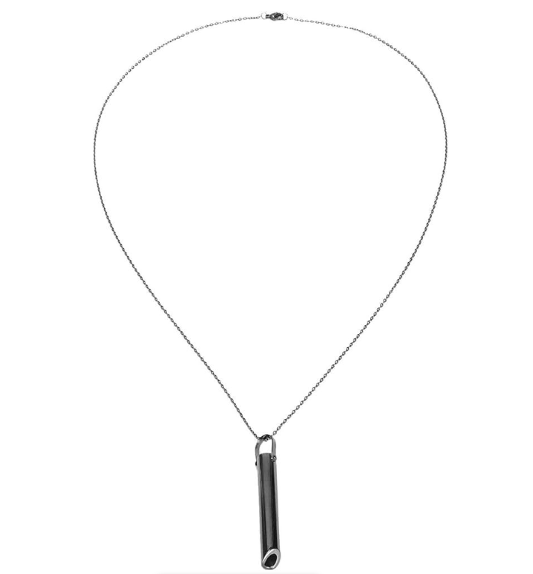 Quit vaping necklace - Black